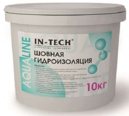 Шовная гидроизоляция IN-TECK AQUALINE, ведро 2кг
