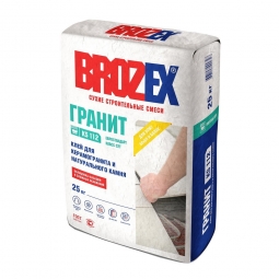Клей Brozex Гранит КS-112 для керамической плитки и натурального камня 25 кг