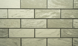 Кирпич лицевой гиперпрессованный Светло-серый «Гавань» пустотелый 1 НФ