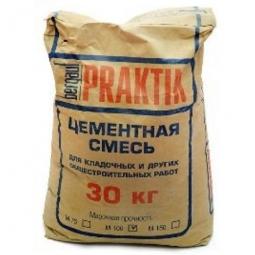 Кладочная смесь Bergauf Praktik М-100  цементная морозостойкая 30кг