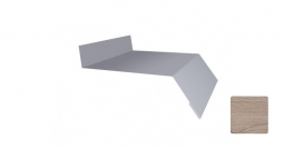 Отлив оконный Первая Кровельная 180 (декоративно-полимерное покрытие) 2м светлый орех