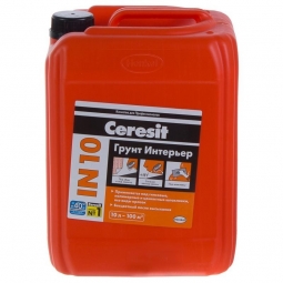 Грунтовка Ceresit IN-10 Интерьер Зима 10 л
