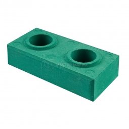 Кирпич Лего гиперпрессованный Зеленый