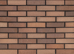 Кирпич лицевой клинкерный «Коричневый» «Каре» пустотелый одинарный