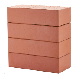 Кирпич лицевой керамический «Красный» полнотелый одинарный