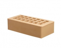 Кирпич лицевой керамический «Медовый» пустотелый одинарный