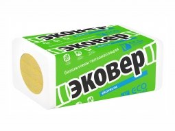 Базальтовый утеплитель Эковер Вент Фасад 90 100x600x1000 / 4 пл.