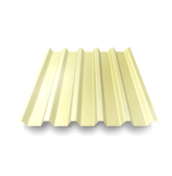 Профнастил С-44 RAL 1014 слоновая кость 0,7 мм