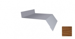 Отлив оконный Первая Кровельная 180 (декоративно-полимерное покрытие) 3м под дуб 3D