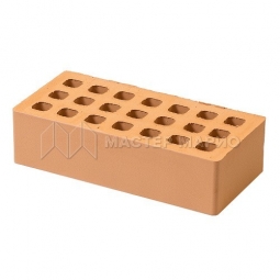 Кирпич лицевой керамический «Соломенный» пустотелый одинарный М150