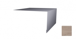 Планка откосная простая Первая Кровельная 50х200 (декоративно-полимерное покрытие) 3м светлый орех