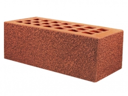 Кирпич лицевой керамический «Красный» «Пена» пустотелый утолщенный