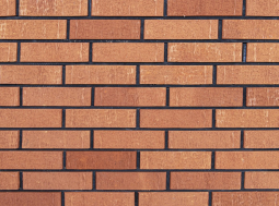 Кирпич лицевой клинкерный «Красный» «Бархат» пустотелый одинарный