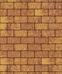 Тротуарная плитка Поревит Прямоугольник Каир 200х100х60 мм