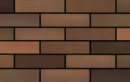 Кирпич лицевой керамический «Дарк Флеш» пустотелый одинарный