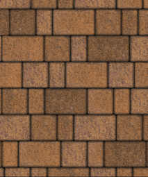 Тротуарная плитка Поревит Старый город Гранит Арабская ночь, 40 мм 3 плиты